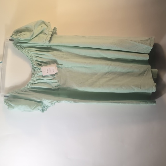 Cotton on Curve Mint green off the shoulder dress Size 18 New with tags - Picture 10 of 16